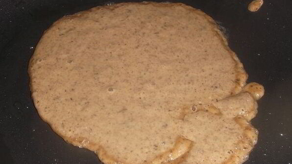 блины грибные