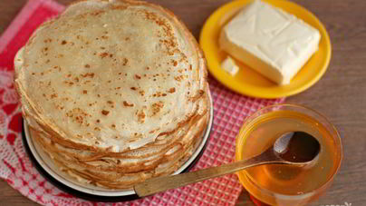 Блины из блинной муки