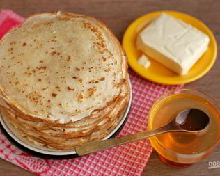 Блины из блинной муки