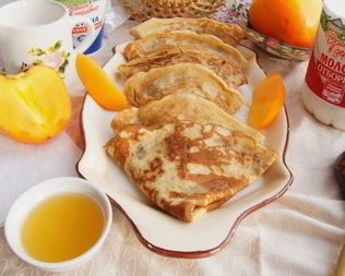 Блины из хурмы