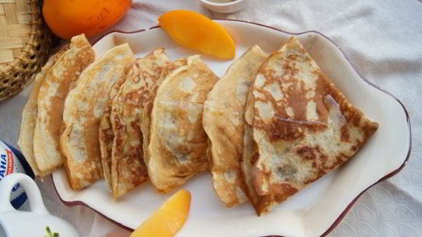 блины из хурмы