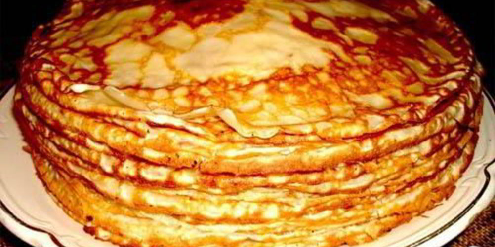 Рецепт блины красные