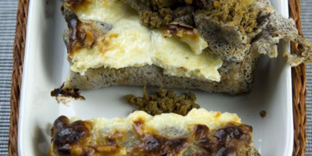 Рецепт блины маков цвет