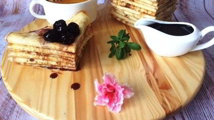 Блины на молоке