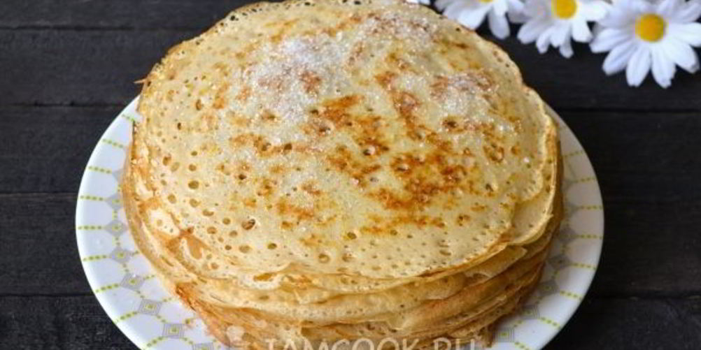 Рецепт блины на опаре