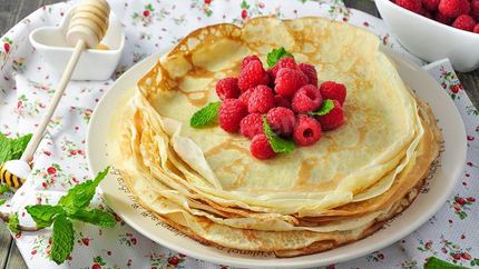 Блины на сухих сливках