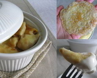 Блины по-румынски с творожной начинкой