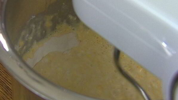 блины с ананасовым соусом