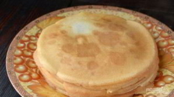 блины с кипятком