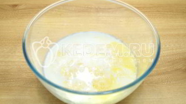 блины с куриным фаршем