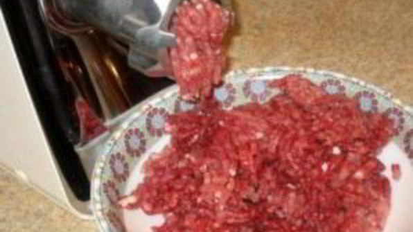 блины с мясом и рисом