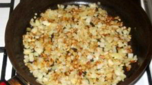 блины с мясом и рисом