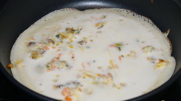 блины с припеком