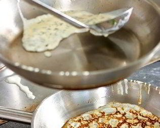 Блины с цукини и морковью