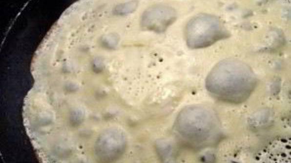 блины со скумбрией