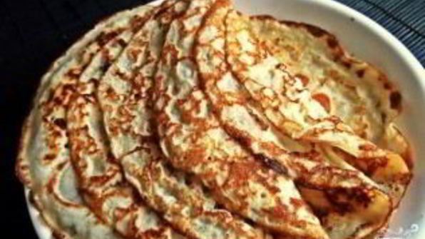 блины со скумбрией