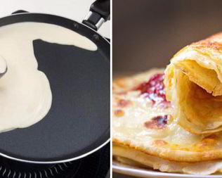 Блины без яиц