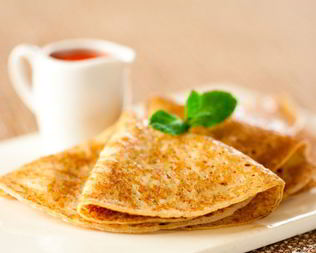 Блины на сыворотке