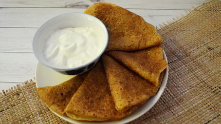 Диетические блинчики