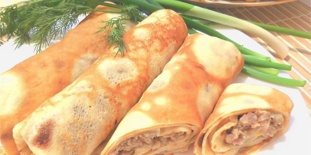 Рецепт фаршированные блинчики