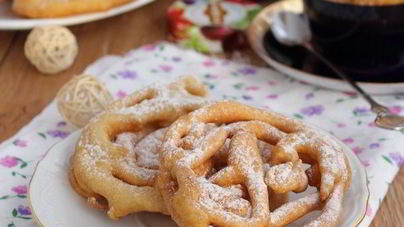 Французские кружевные блины