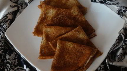 Гречневые блины из гречки