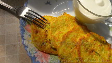 Кабачковые блинчики