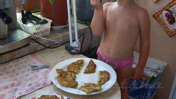 кабачковые блинчики