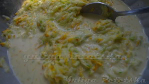 кабачковые блинчики