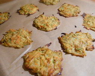 Картофельные блинчики с морковью и цукини