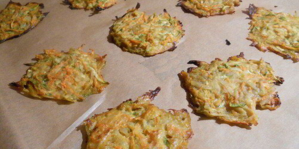 Рецепт картофельные блинчики с морковью и цукини