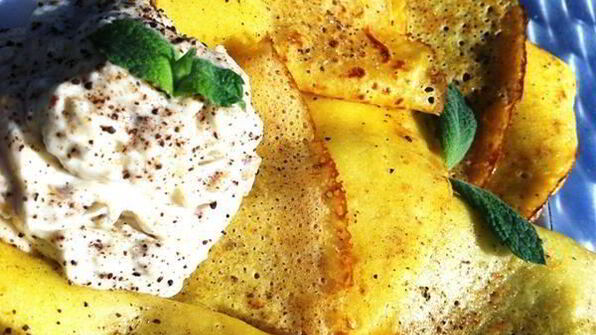 кукурузные блинчики