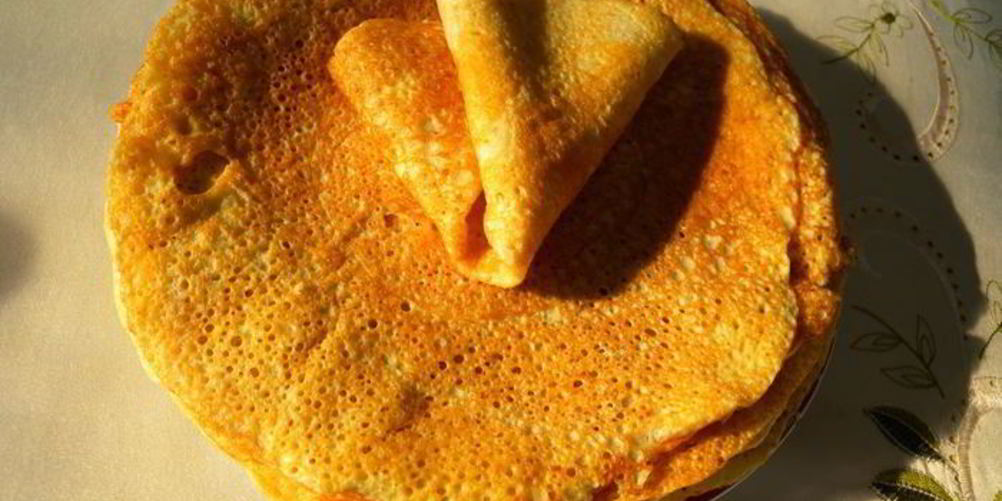 Рецепт легкие блины без соды и дрожжей