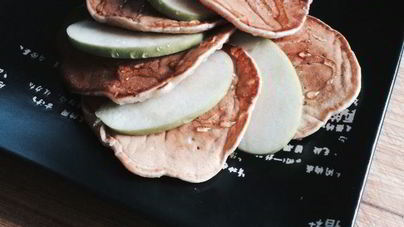 Медово-яблочные панкейки