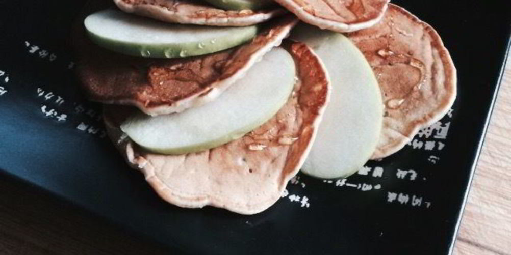 Рецепт медово-яблочные панкейки