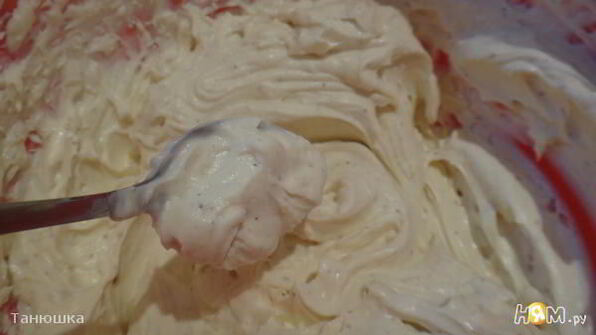 миндальные блины с карамелизированными яблоками