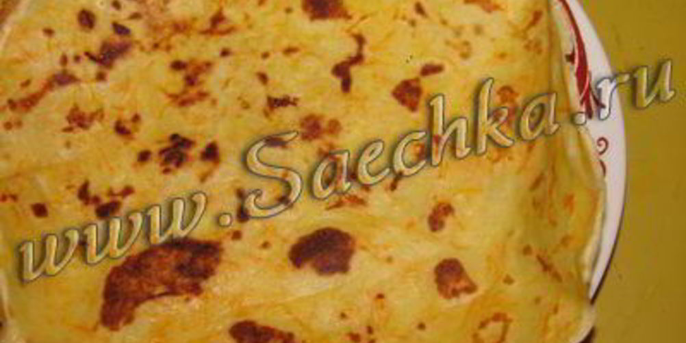 Рецепт морковные блинчики