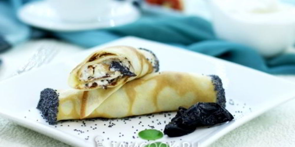 Рецепт налистники на молоке