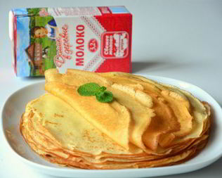 Очень тонкие блины