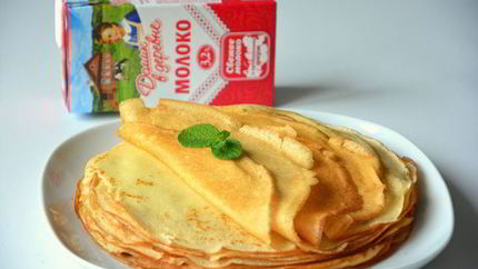 Очень тонкие блины