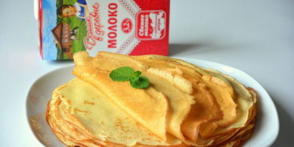 Рецепт очень тонкие блины