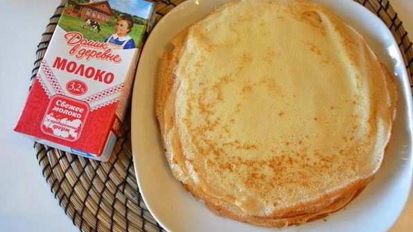 очень тонкие блины