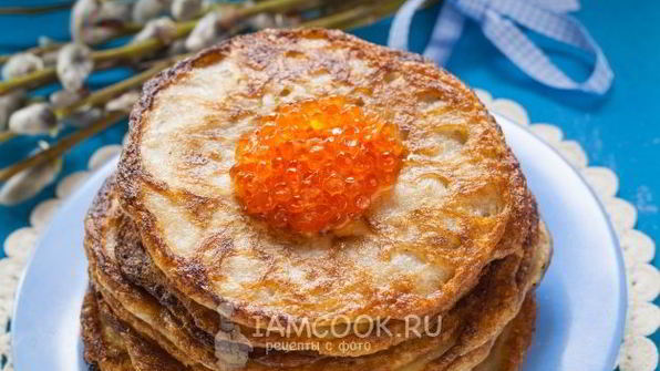 постные гречневые блины