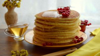 Пышные дрожжевые блины