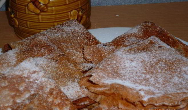 Шоколадные блинчики