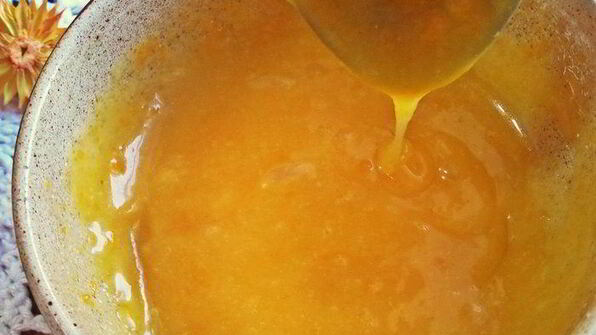 шоколадные блины с лимонным курдом