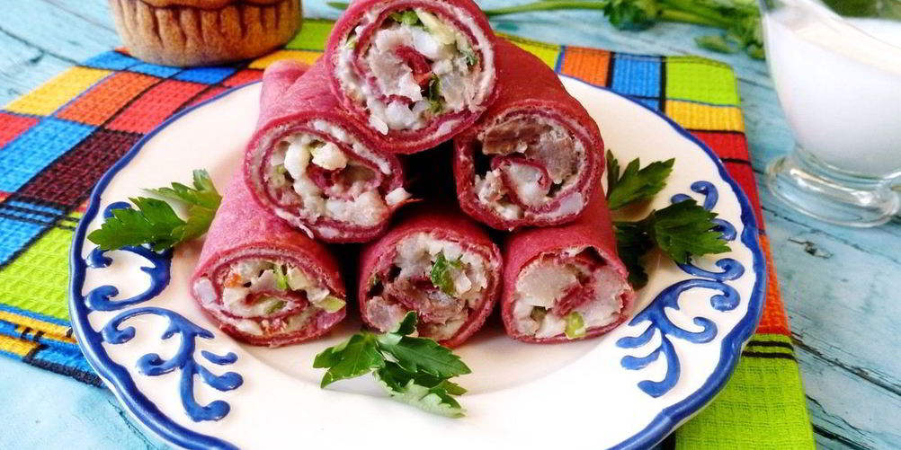 Рецепт свекольные блины