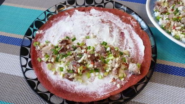 свекольные блины