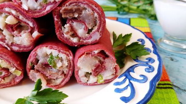 свекольные блины