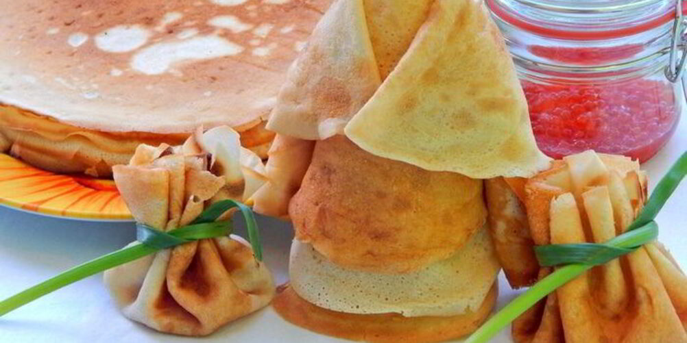 Рецепт тонкие блинчики на кефире